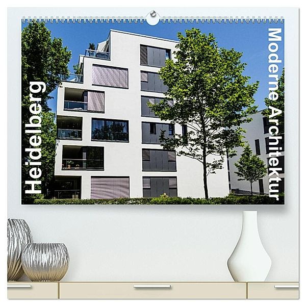 Heidelberg 2024 - Moderne Architektur (hochwertiger Premium Wandkalender 2024 DIN A2 quer), Kunstdruck in Hochglanz, Thomas Seethaler