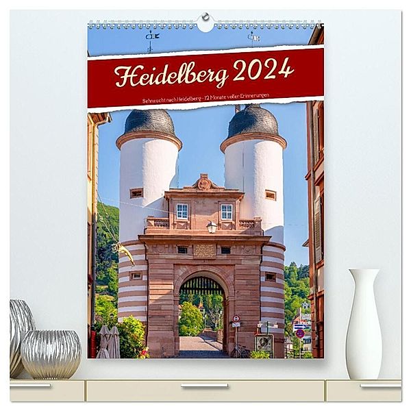 Heidelberg 2024 - Sehnsucht nach Heidelberg - 12 Monate voller Erinnerungen (hochwertiger Premium Wandkalender 2024 DIN A2 hoch), Kunstdruck in Hochglanz, Thorsten Assfalg Photographie