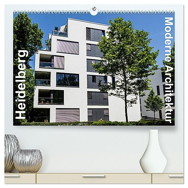 Heidelberg 2025 - Moderne Architektur (hochwertiger Premium Wandkalender 2025 DIN A2 quer), Kunstdruck in Hochglanz, Calvendo, Thomas Seethaler