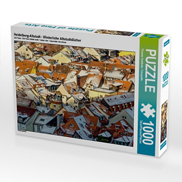 Heidelberg-Altstadt - Winterliche Altstadtdächer (Puzzle), Thomas Seethaler