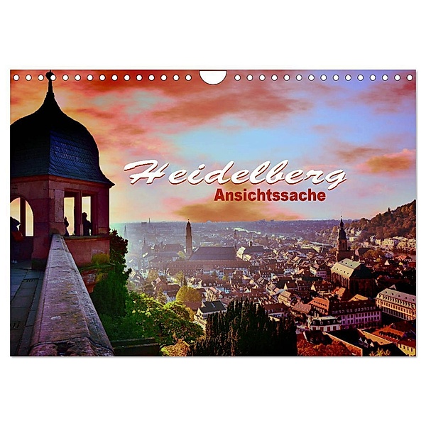 Heidelberg - Ansichtssache (Wandkalender 2024 DIN A4 quer), CALVENDO Monatskalender, Thomas Bartruff