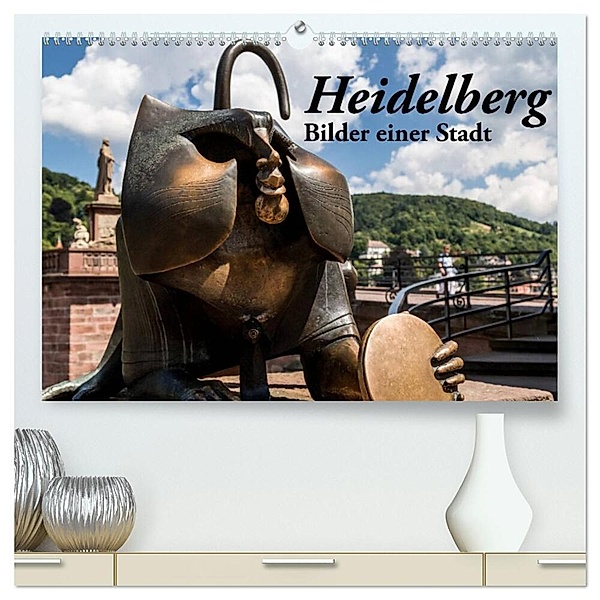 Heidelberg - Bilder einer Stadt (hochwertiger Premium Wandkalender 2024 DIN A2 quer), Kunstdruck in Hochglanz, Axel Matthies