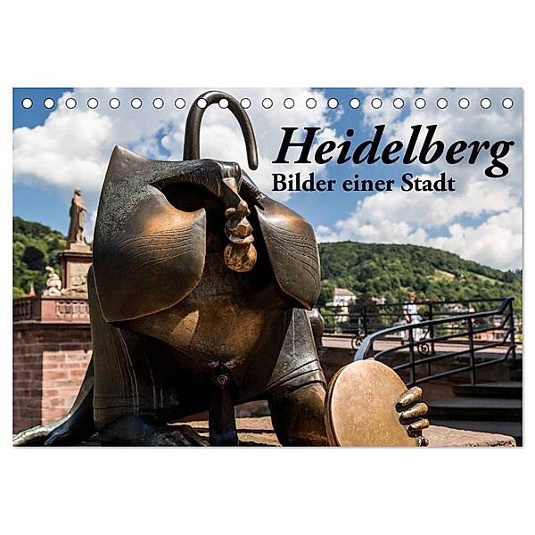 Heidelberg - Bilder einer Stadt (Tischkalender 2024 DIN A5 quer), CALVENDO Monatskalender, Axel Matthies