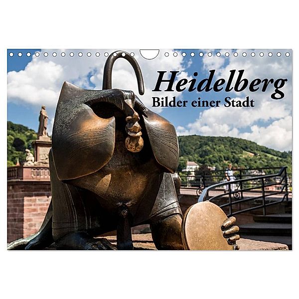 Heidelberg - Bilder einer Stadt (Wandkalender 2024 DIN A4 quer), CALVENDO Monatskalender, Axel Matthies