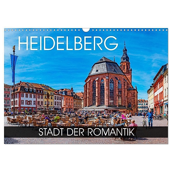 Heidelberg - Stadt der Romantik (Wandkalender 2024 DIN A3 quer), CALVENDO Monatskalender, Val Thoermer