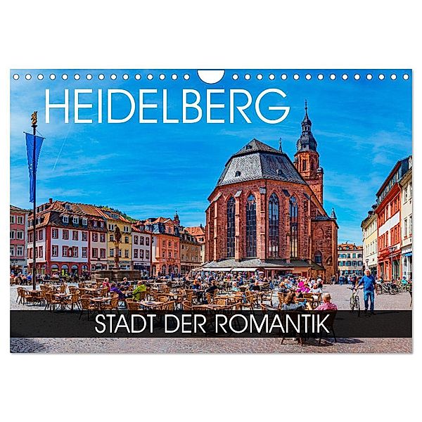 Heidelberg - Stadt der Romantik (Wandkalender 2025 DIN A4 quer), CALVENDO Monatskalender, Calvendo, Val Thoermer