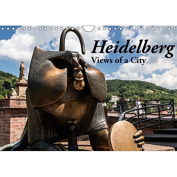 Heidelberg - Views of a City (Wall Calendar 2018 DIN A4 Landscape), Axel Matthies