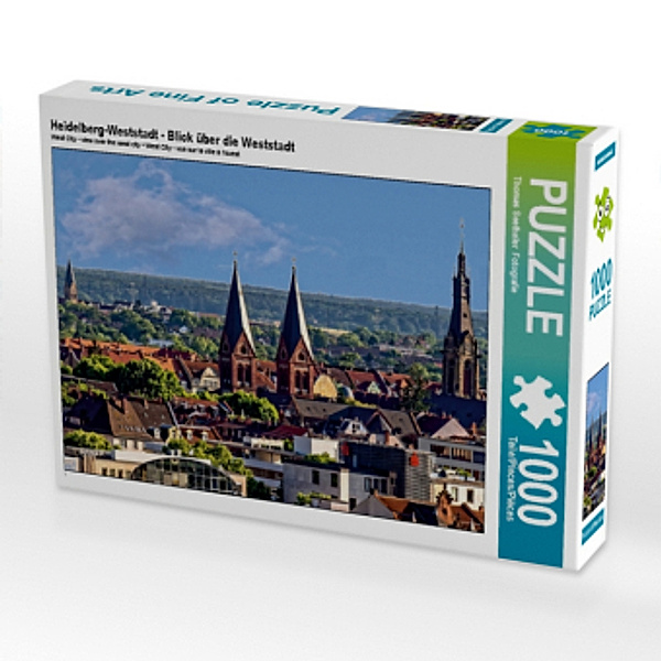 Heidelberg-Weststadt - Blick über die Weststadt (Puzzle), Thomas Seethaler