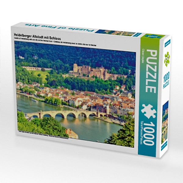 Heidelberger Altstadt mit Schloss (Puzzle), Claus Liepke