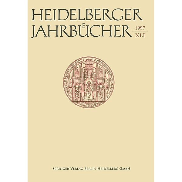 Heidelberger Jahrbücher / Heidelberger Jahrbücher Bd.41