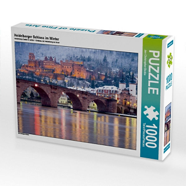 Heidelberger Schloss im Winter (Puzzle), Jan Christopher Becke