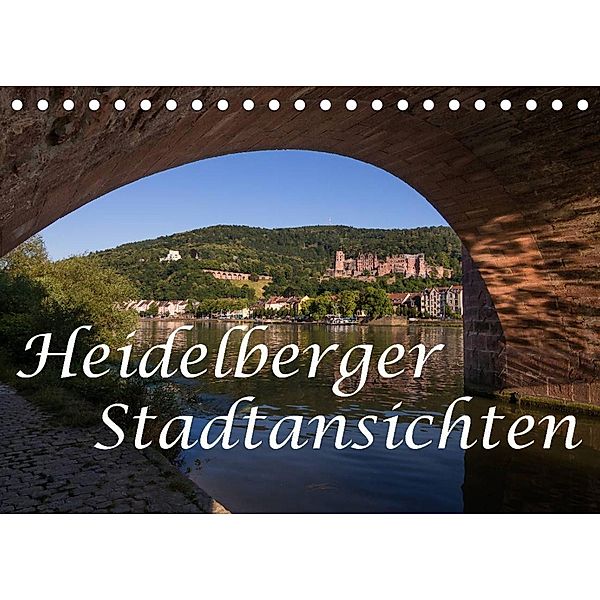 Heidelberger Stadtansichten (Tischkalender 2023 DIN A5 quer), Axel Matthies
