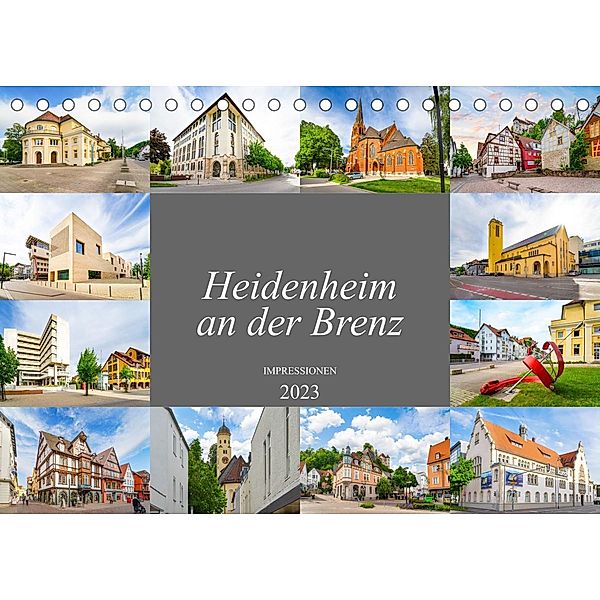Heidenheim an der Brenz Impressionen (Tischkalender 2023 DIN A5 quer), Dirk Meutzner