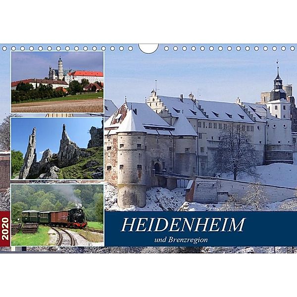 Heidenheim und Brenzregion (Wandkalender 2020 DIN A4 quer), Klaus-Peter Huschka u.a.