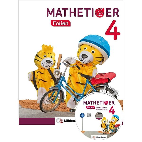Heidenreich, M: Mathetiger 4 - Transparentfolien, Matthias Heidenreich, Thomas Laubis, Eva Schnitzer