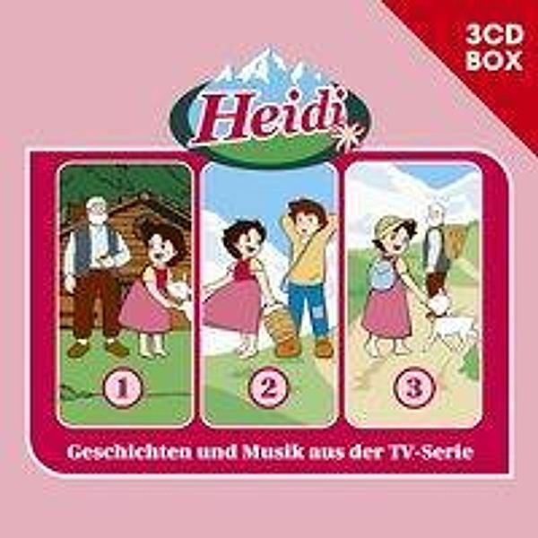 Heidi - 3-CD Hörspielbox, 3 Audio-CDs, Heidi