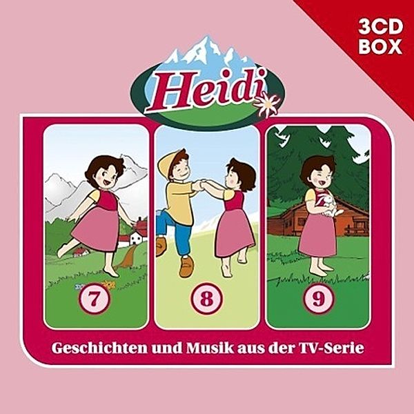 Heidi - 3-CD Hörspielbox, 3 Audio-CDs, Heidi