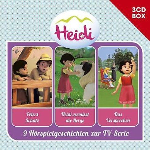 Heidi - 3CD Hörspielbox Vol. 2 (CGI), Heidi