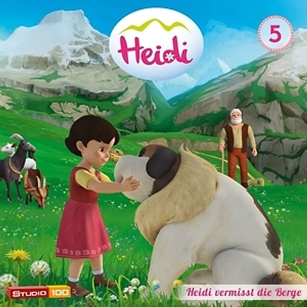 Heidi - 5 - Vermisst die Berge u.a. (CGI), Heidi