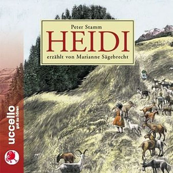 Heidi, Audio-CD, Peter Stamm