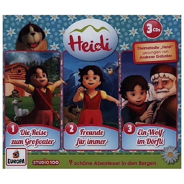 Heidi (CGI) - 3er Box. Box.1, 3 Audio-CD,3 Audio-CD, Heidi