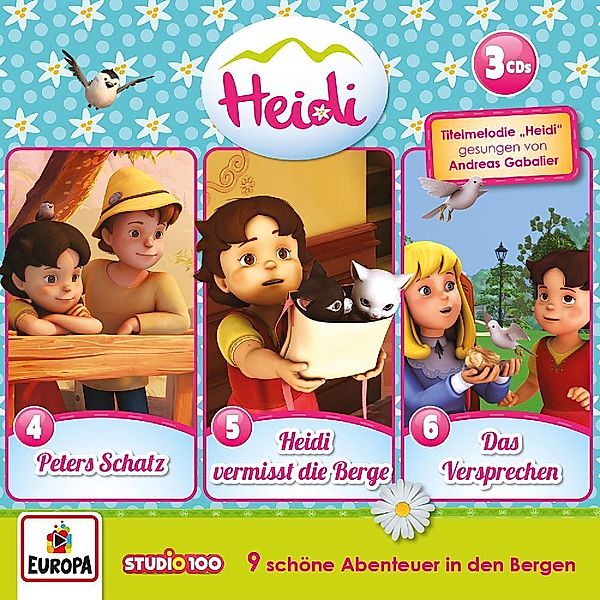 Heidi (CGI) - 3er Box.Box.2,3 Audio-CD, Heidi