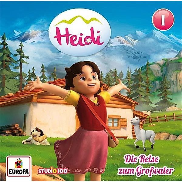 Heidi (CGI) - Die Reise zum Großvater.Tl.1,1 Audio-CD, Heidi