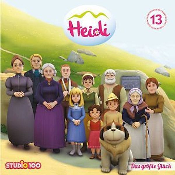 Heidi - Das grösste Glück u.a. (CGI), 1 Audio-CD, Heidi