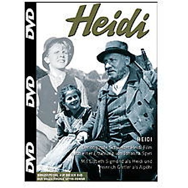 Heidi - Der originale Schweizer Heidi-Film, Thomas Klameth, Heinrich Gretler Elsbeth Sigmund