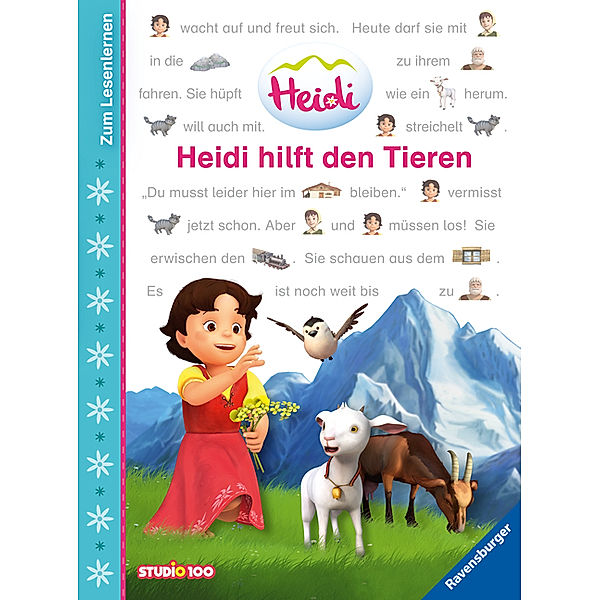 Heidi hilft den Tieren - zum Lesenlernen, Henriette Wich