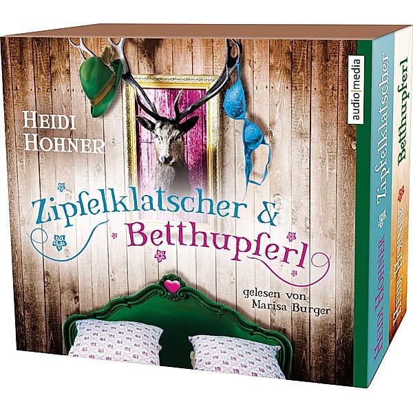 Heidi-Hohner-Box (Zipfelklatscher/Betthupferl), 10 Audio-CDs, Heidi Hohner