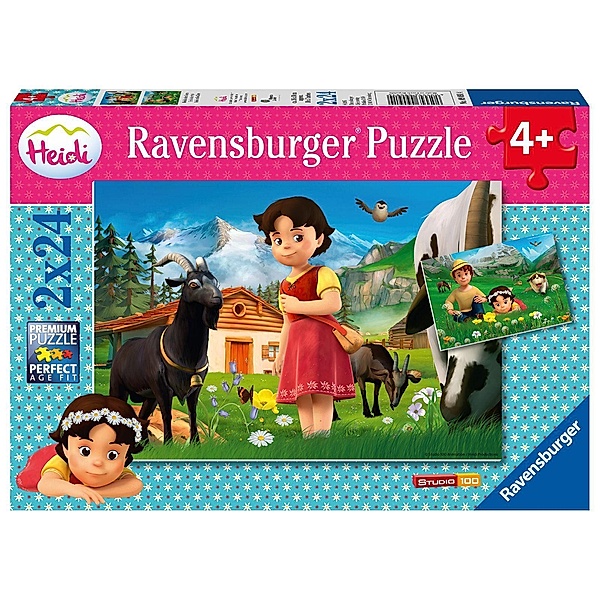 Heidi in den Alpen (Kinderpuzzle)