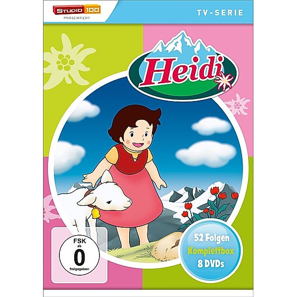 Heidi Komplettbox - Zeichentrick DVD bei Weltbild.de bestellen