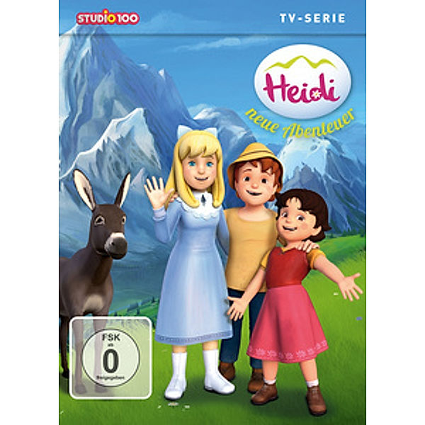 Heidi - neue Abenteuer (Staffel 2 - DVD 1), Johanna Spyri