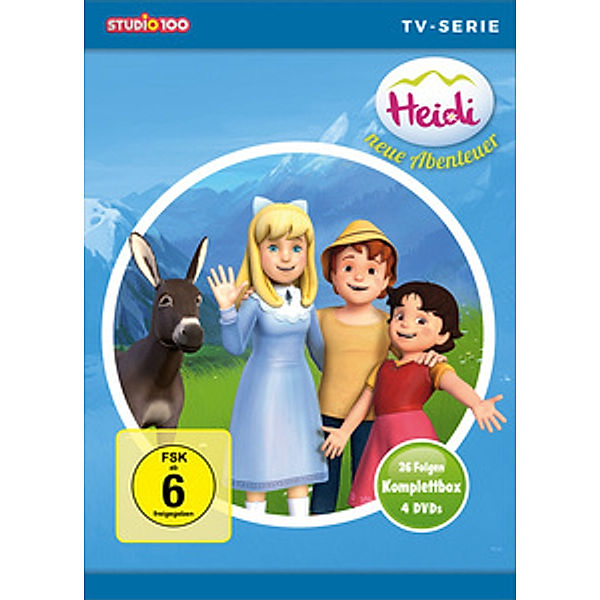 Heidi - neue Abenteuer (Staffel 2) - Komplettbox, Johanna Spyri