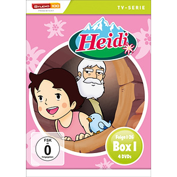 Heidi - TV-Serie Box 1, Johanna Spyri