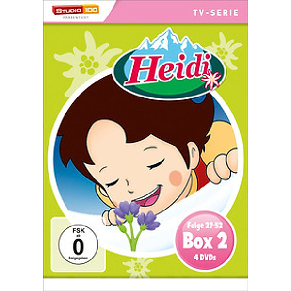 Heidi - TV-Serie Box 2, Johanna Spyri