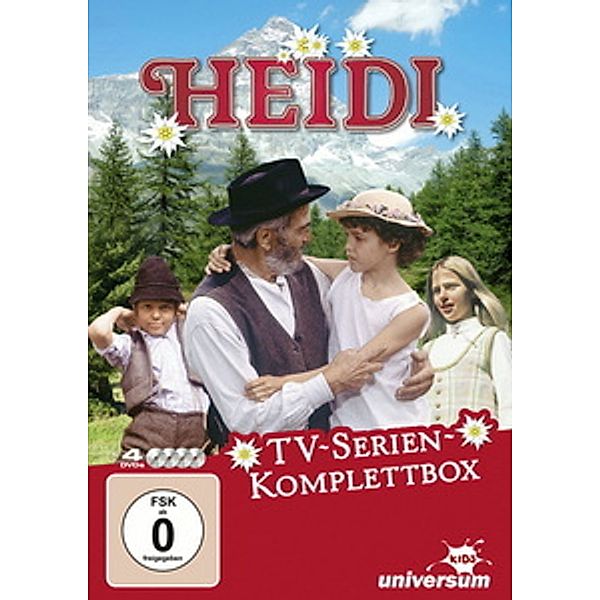 Heidi - TV-Serien-Komplettbox, Johanna Spyri