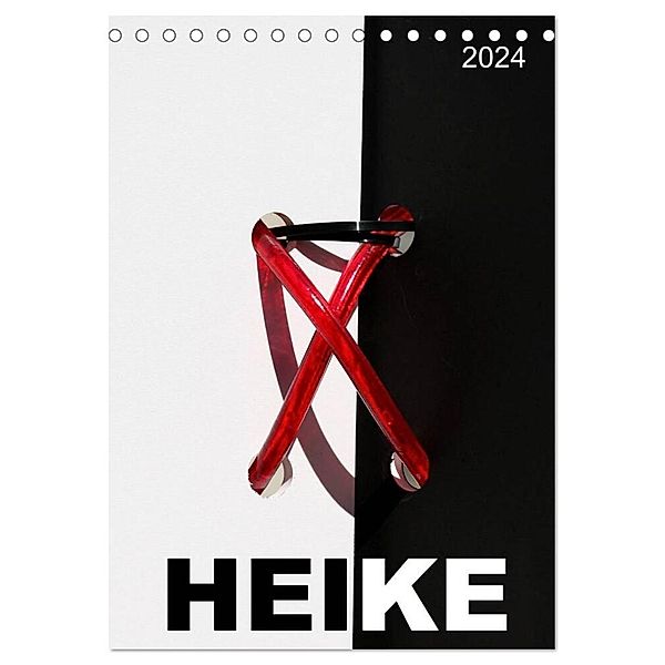 Heike (Tischkalender 2024 DIN A5 hoch), CALVENDO Monatskalender, Schnellewelten