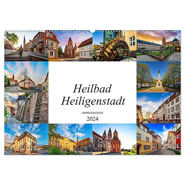 Heilbad Heiligenstadt Impressionen (Wandkalender 2024 DIN A2 quer), CALVENDO Monatskalender, Dirk Meutzner