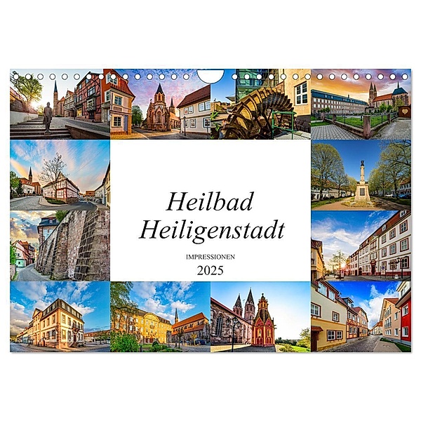 Heilbad Heiligenstadt Impressionen (Wandkalender 2025 DIN A4 quer), CALVENDO Monatskalender, Calvendo, Dirk Meutzner