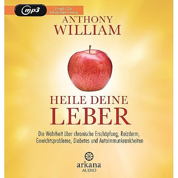 Heile deine Leber,1 Audio-CD, MP3, Anthony William