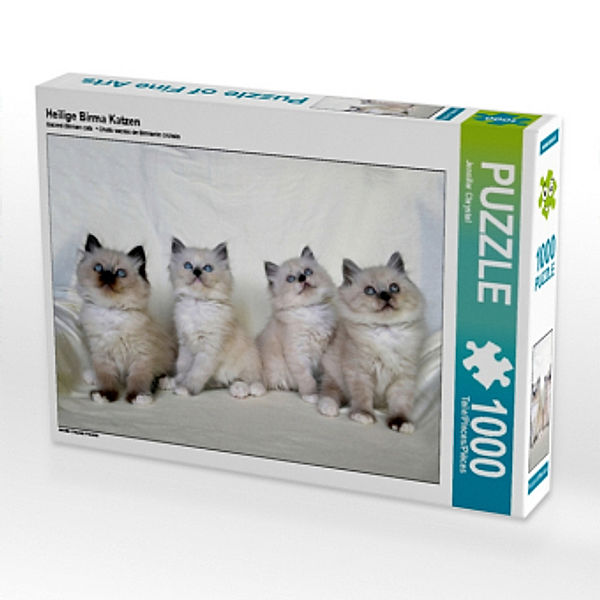 Heilige Birma Katzen (Puzzle), Jennifer Chrystal