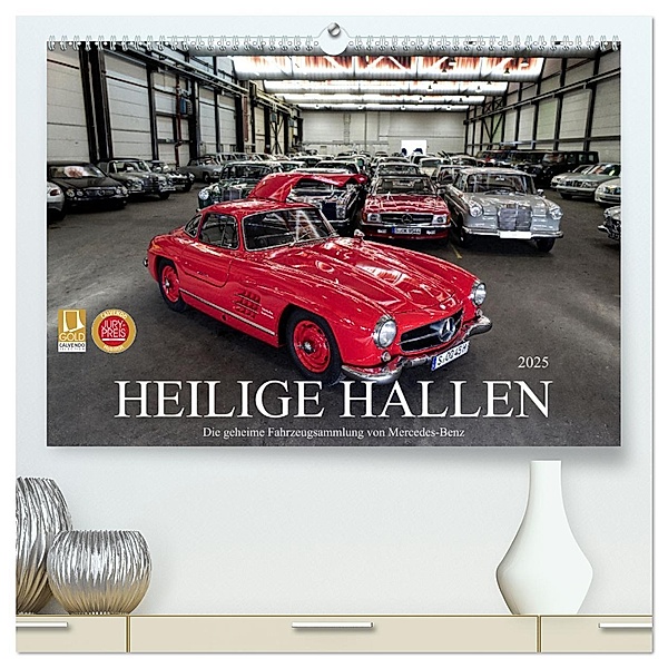 Heilige Hallen (hochwertiger Premium Wandkalender 2025 DIN A2 quer), Kunstdruck in Hochglanz, Calvendo, Christof Vieweg