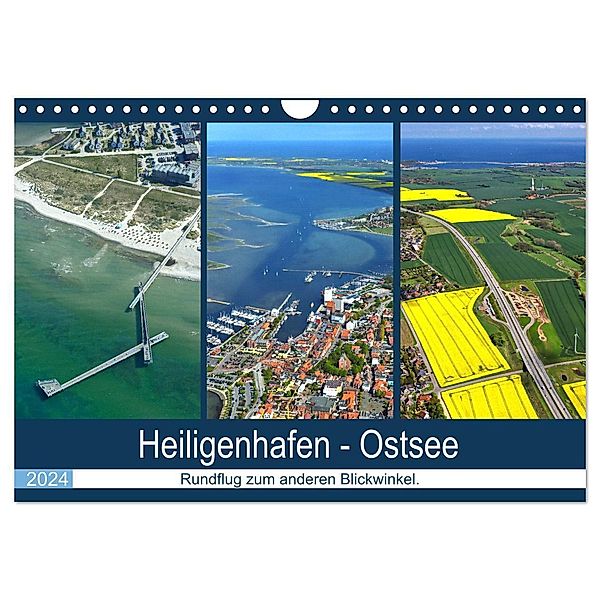 Heiligenhafen - Ostsee (Wandkalender 2024 DIN A4 quer), CALVENDO Monatskalender, Rolf Braun