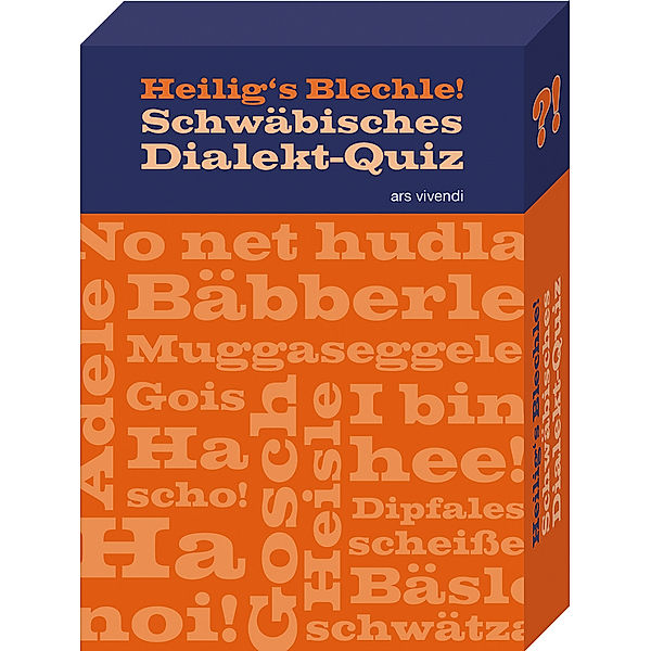 ARSVIVENDI Heiligs Blechle! Schwäbisches Dialekt-Quiz (Spiel), Thomas Schulz