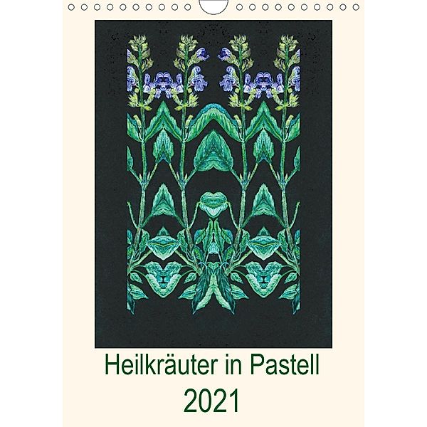 Heilkräuter in Pastell (Wandkalender 2021 DIN A4 hoch), Ulrike Beschow