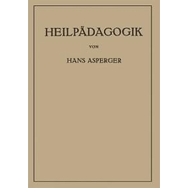 Heilpädagogik, Hans Asperger