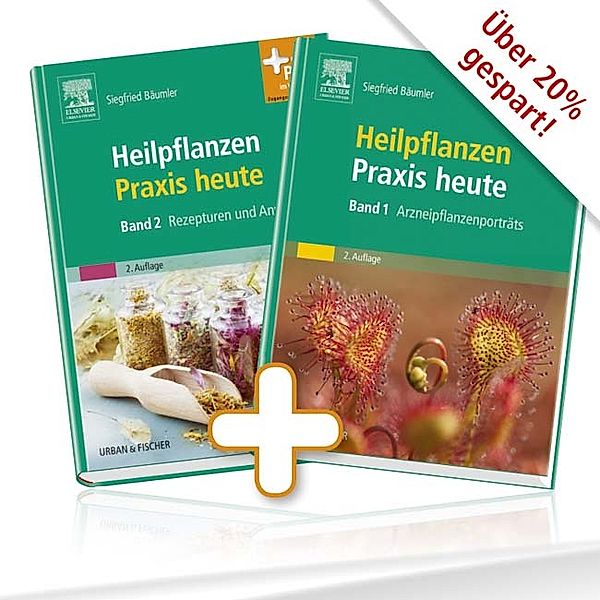 Heilpflanzenpraxis heute  Bd. 1 und Bd. 2, Paket, m. 1 Buch, m. 1 Online-Zugang; ., Siegfried Bäumler