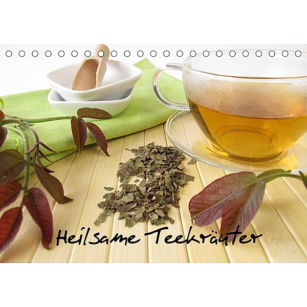Heilsame Teekräuter (Tischkalender 2023 DIN A5 quer), Heike Rau